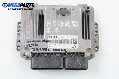 Компютър двигател за Honda Accord VII Sedan (01.2003 - 09. 2012) 2.2 i-CTDi (CL), 140 к.с., № Bosch 0 281 011 546